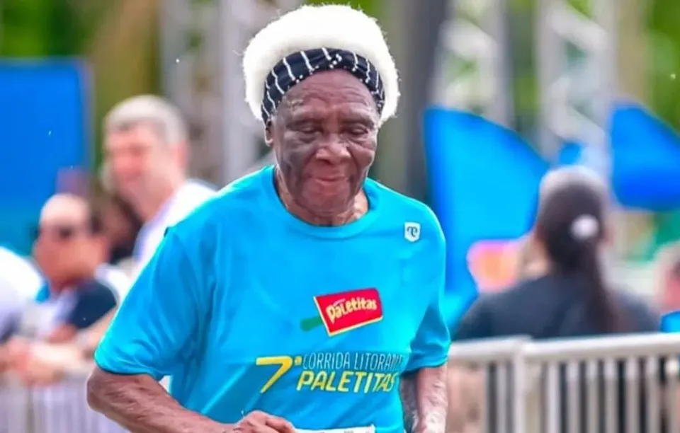 Aos 98 anos, Vovó Corredora dá show nas corridas de rua