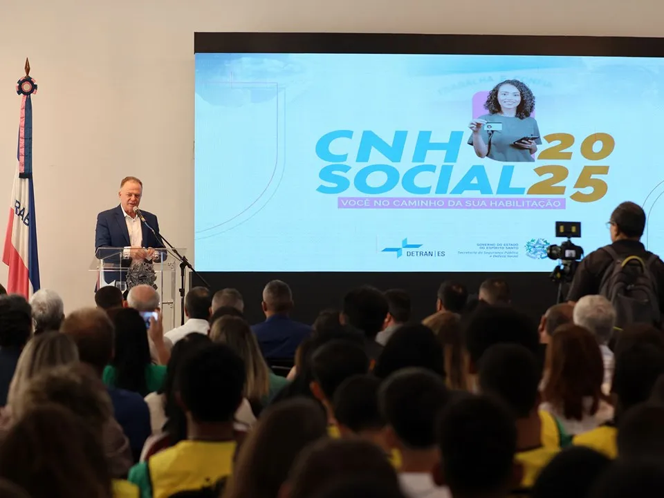 Governo do ES abre inscrições para 7 mil vagas no programa CNH Social 2025, veja como se inscrever;