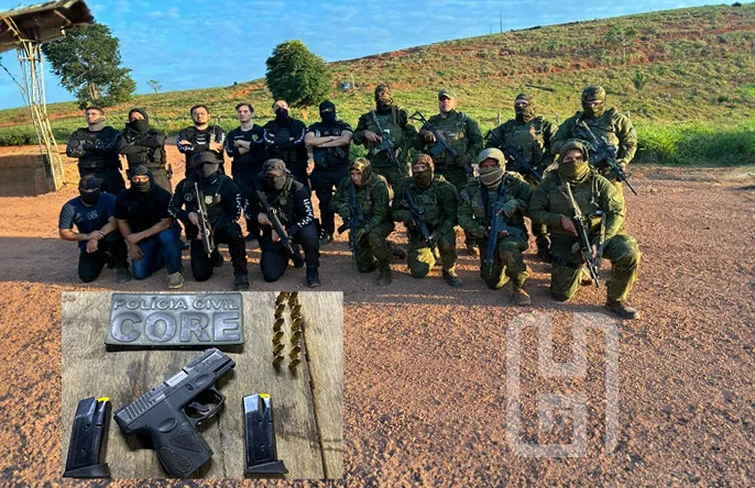 Pistoleiro condenado a mais de 17 anos por crime em Aimorés, no Vale do Rio Doce, é preso em fazenda às margens do Rio Xingu, no Pará