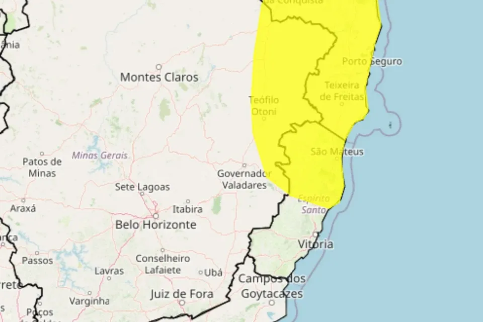 Norte do ES tem previsão de chuvas intensas para este sábado (28)