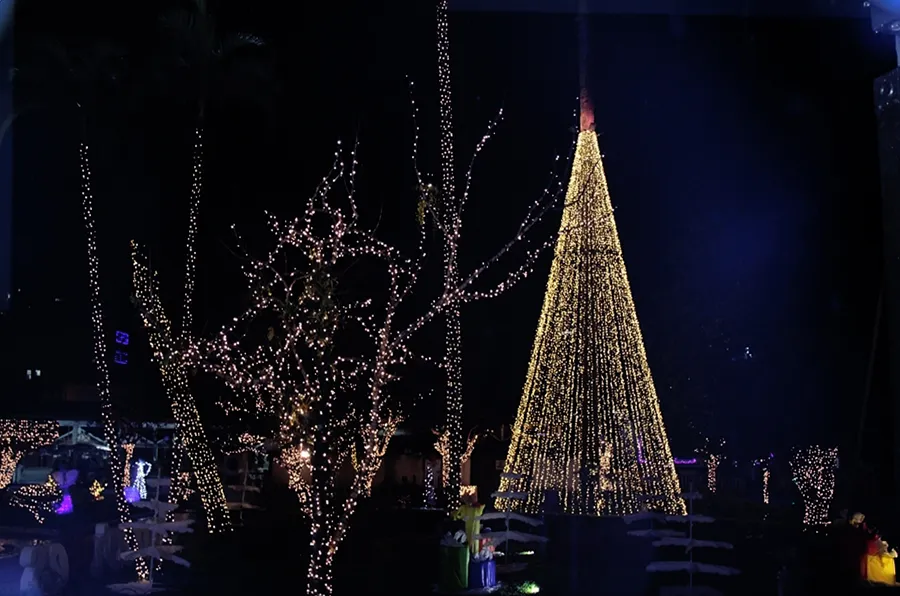 E terá até neve neste ano de 2024 no Natal de Domingos Martins; confira